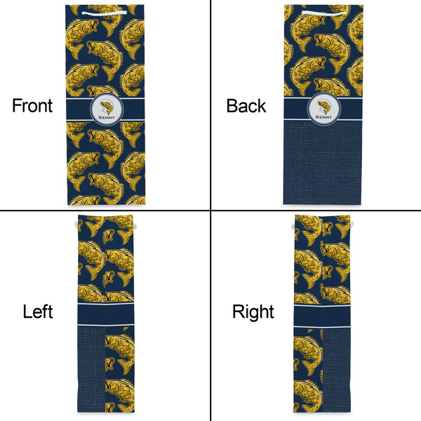 Fish Wine Gift Bag - Gloss - Approval