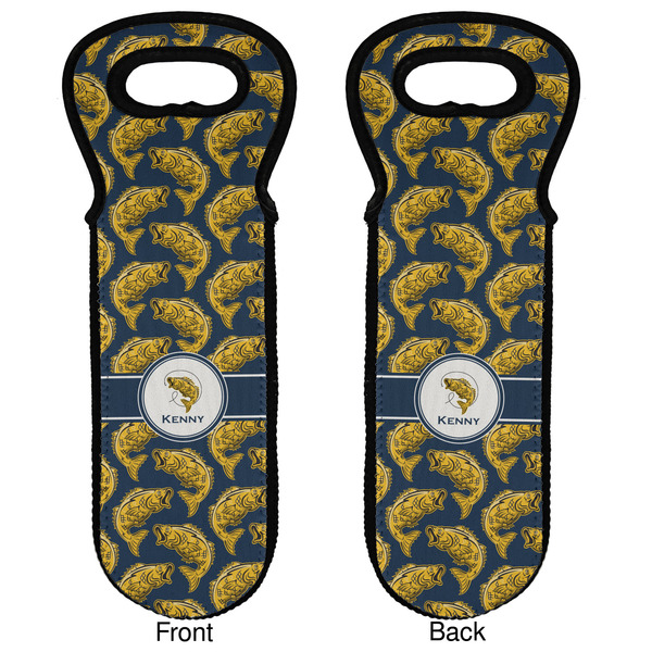 Fish Wine Tote Front & Back