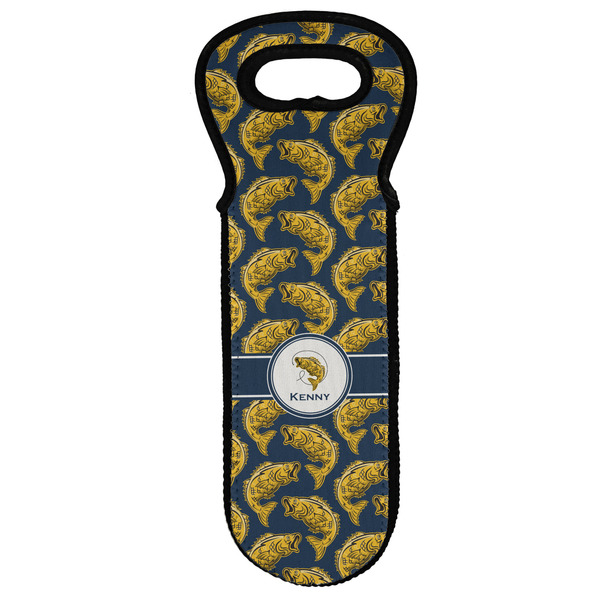Custom Fish Wine Tote Bag (Personalized)