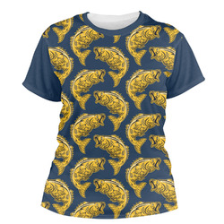 Fish Women's Crew T-Shirt - X Small (Personalized)