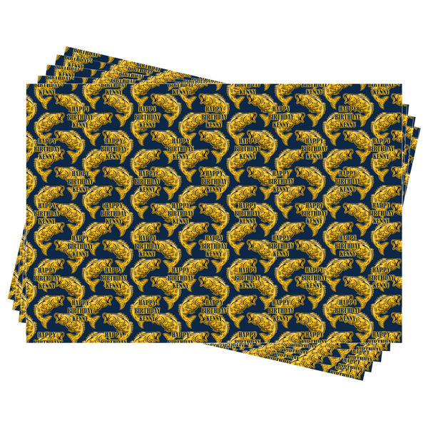 Fish Wrapping Paper - Front & Back - Sheets Approval
