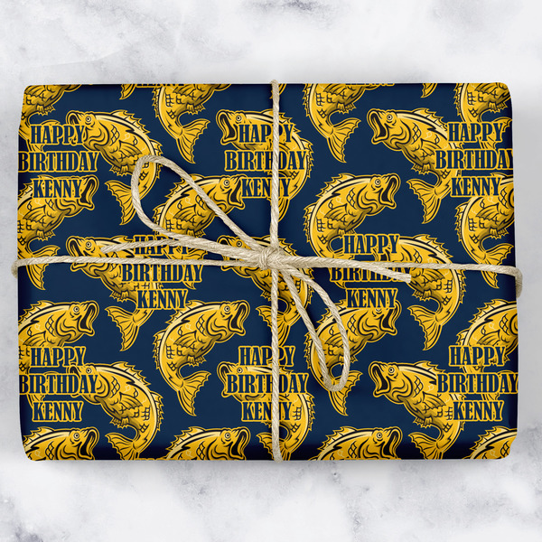 Custom Fish Wrapping Paper (Personalized)