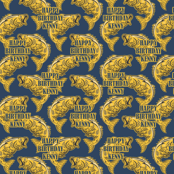 Fish Wrapping Paper Square