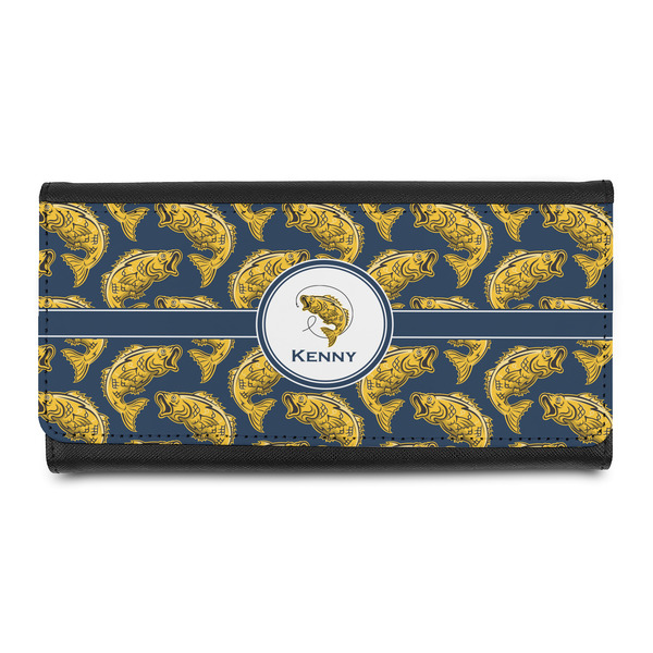 Custom Fish Leatherette Ladies Wallet (Personalized)
