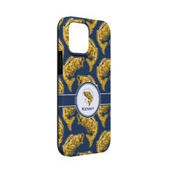 Fish iPhone Case - Rubber Lined - iPhone 13 Mini (Personalized)