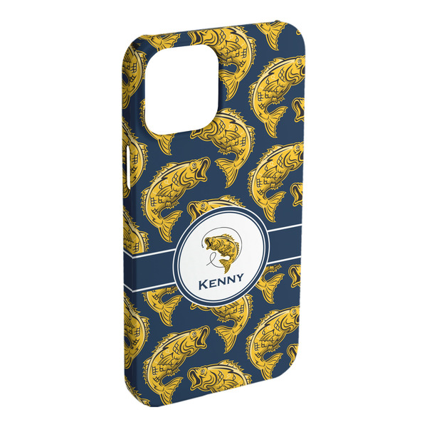 Custom Fish iPhone Case - Plastic - iPhone 15 Plus (Personalized)