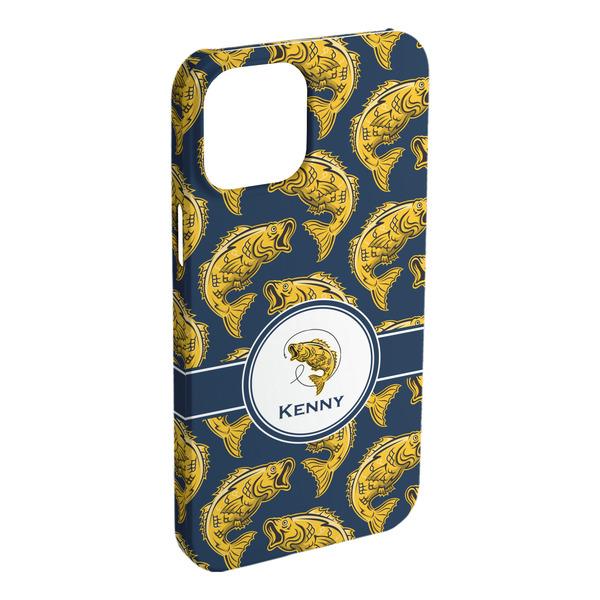 Custom Fish iPhone Case - Plastic (Personalized)