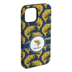 Fish iPhone Case - Rubber Lined - iPhone 15 Pro Max (Personalized)