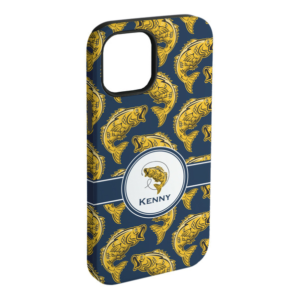 Custom Fish iPhone Case - Rubber Lined (Personalized)