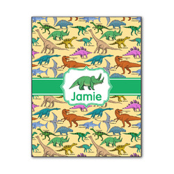 Dinosaurs Wood Print - 11x14 (Personalized)