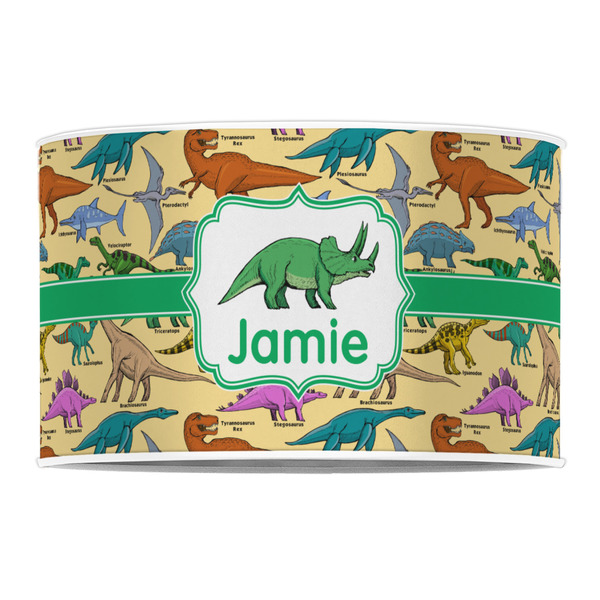 Dinosaurs 12" Drum Lampshade - FRONT (Poly Film)