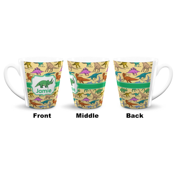 Dinosaurs 12 Oz Latte Mug - Approval