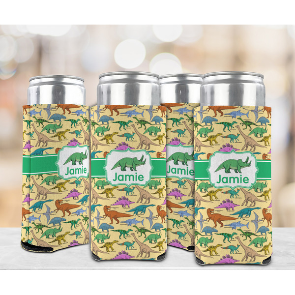 Dinosaurs 12oz Tall Can Sleeve - Set of 4 - LIFESTYLE