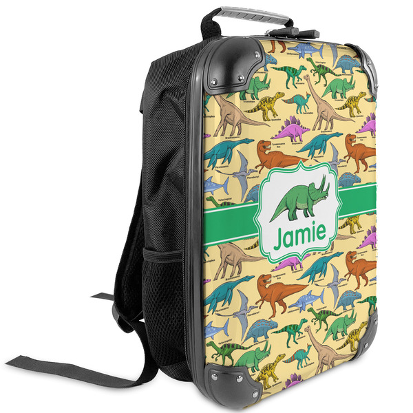 Custom Dinosaurs Kids Hard Shell Backpack (Personalized)