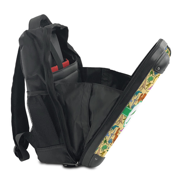 Dinosaurs 15" Backpack - SIDE OPEN