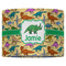Dinosaurs 16" Drum Lampshade - FRONT (Fabric)