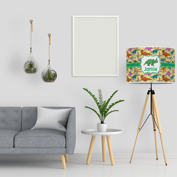 Dinosaurs 16" Drum Lampshade - LIFESTYLE
