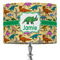 Dinosaurs 16" Drum Lampshade - ON STAND (Fabric)