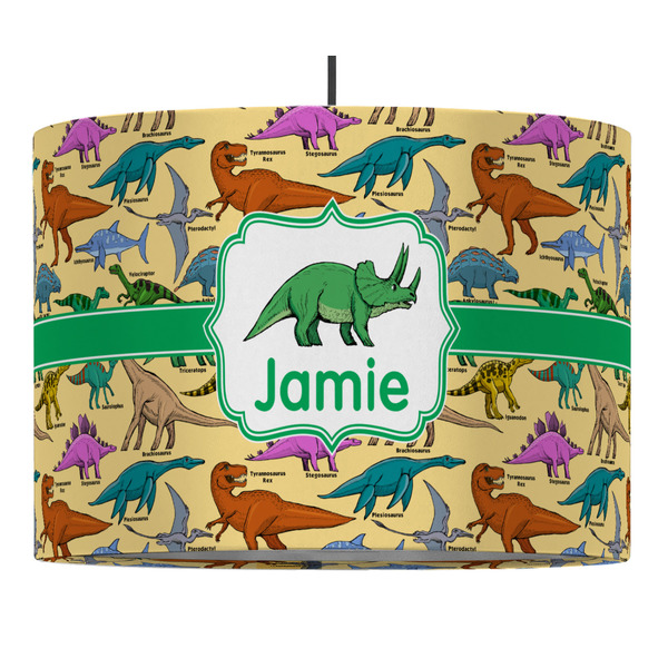 Custom Dinosaurs Drum Pendant Lamp (Personalized)