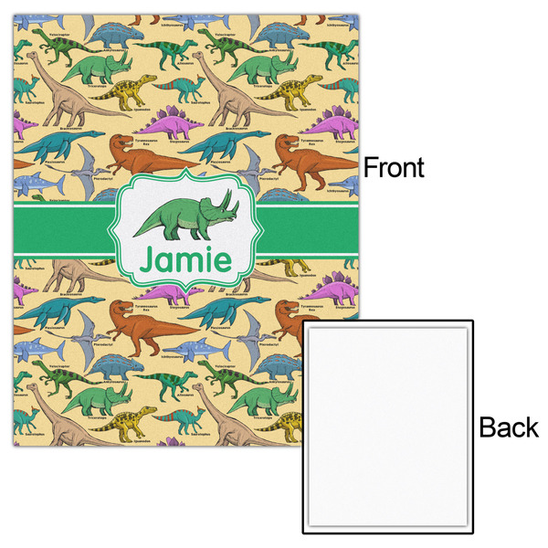 Dinosaurs 16x20 - Matte Poster - Front & Back