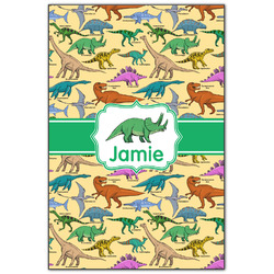 Dinosaurs Wood Print - 20x30 (Personalized)