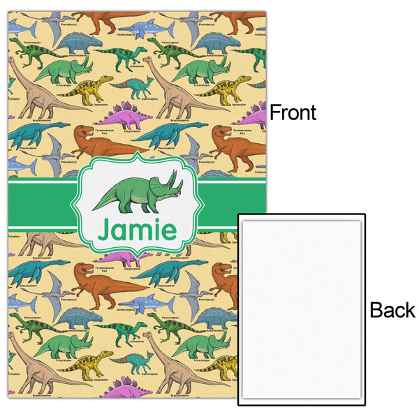 Dinosaurs 24x36 - Matte Poster - Front & Back
