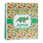 Dinosaurs 3-Ring Binder - 1 inch (Personalized)