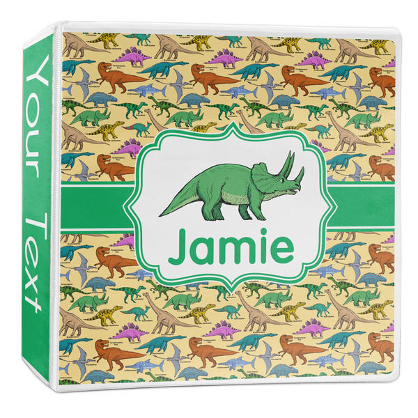 Custom Dinosaurs 3-Ring Binder - 2 inch (Personalized)