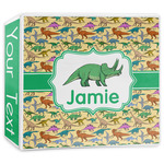 Dinosaurs 3-Ring Binder - 3 inch (Personalized)