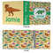 Dinosaurs 3 Ring Binders - Full Wrap - 3" - APPROVAL