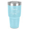 Dinosaurs 30 oz Stainless Steel Tumbler - Teal - Single-Sided (Personalized)