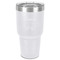 Dinosaurs 30 oz Stainless Steel Tumbler - White - Single-Sided (Personalized)