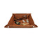 Dinosaurs 6" x 6" Leatherette Snap Up Tray - STYLED