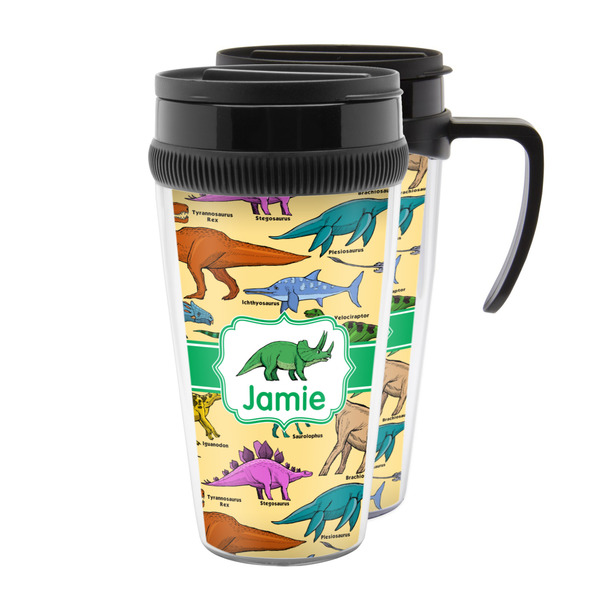 Custom Dinosaurs Acrylic Travel Mug (Personalized)