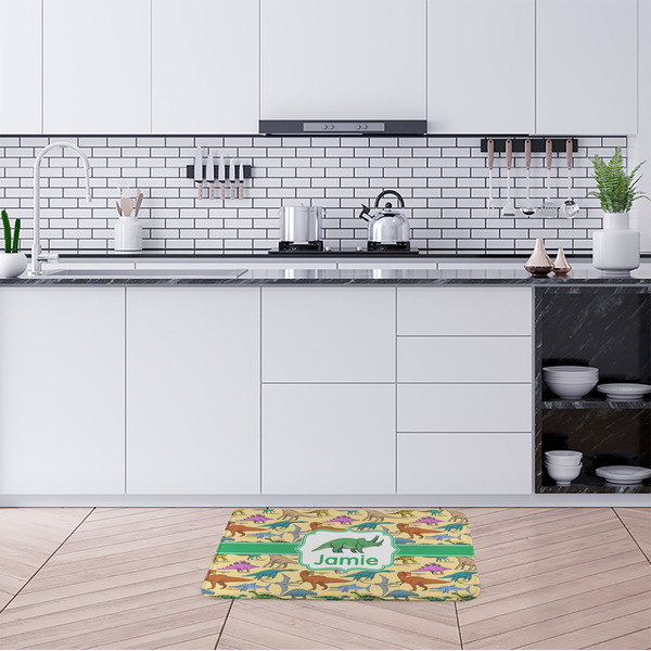 Dinosaurs Anti-Fatigue Kitchen Mats - LIFESTYLE