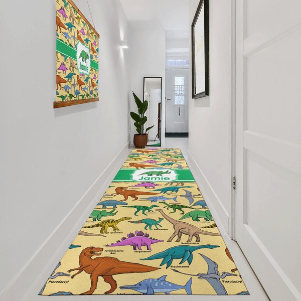 Dinosaurs Area Rug Sizes - In Context (vertical)