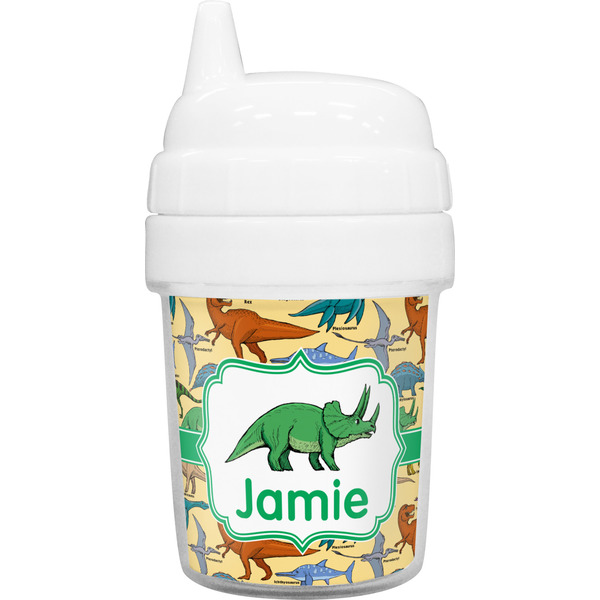 Custom Dinosaurs Baby Sippy Cup (Personalized)