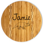 Dinosaurs Bamboo Cutting Board (Personalized)