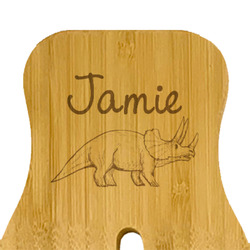 Dinosaurs Bamboo Salad Mixing Hand (Personalized)