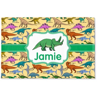 Dinosaurs Woven Mat (Personalized)