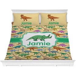 Dinosaurs Comforter Set - King (Personalized)