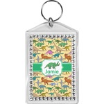 Dinosaurs Bling Keychain (Personalized)