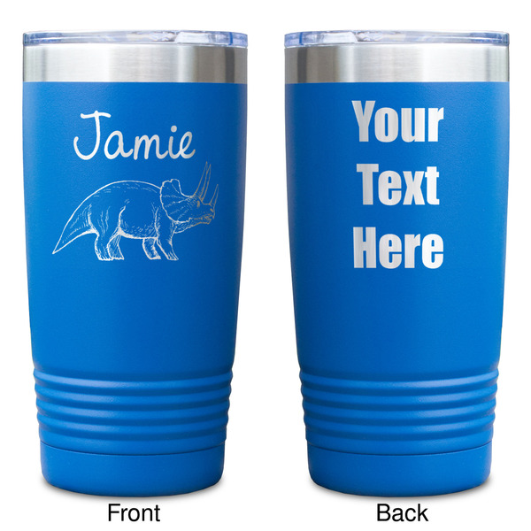 Dinosaurs Blue Polar Camel Tumbler - 20oz - Double Sided - Approval