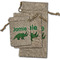 Dinosaurs Burlap Gift Bags - (PARENT MAIN) All Three