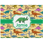 Dinosaurs Woven Fabric Placemat - Twill w/ Name or Text