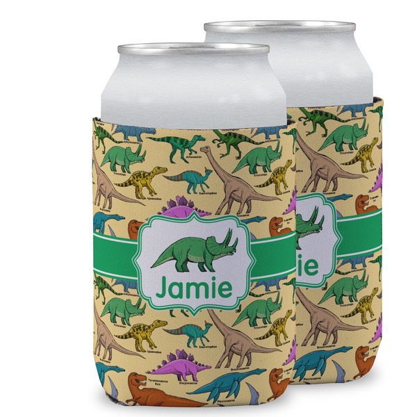 Custom Dinosaurs Can Cooler (12 oz) w/ Name or Text