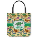 Dinosaurs Canvas Tote Bag - Medium - 16"x16" (Personalized)