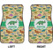 Dinosaurs Car Mat Front - Approval