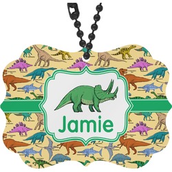 Dinosaurs Rear View Mirror Charm (Personalized)
