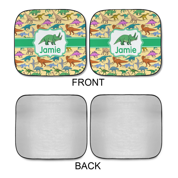 Dinosaurs Car Sun Shades - APPROVAL